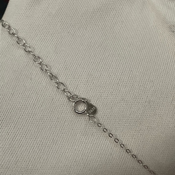 BEAUTIFUL S925 SILVER MOISSANITE NECKLACE‼️ - Picture 9 of 14